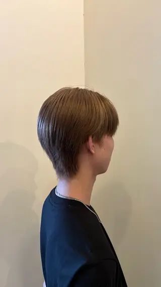 ショート ルプラボウ/ 内藤ほのか/艶カラーのヘアスタイル