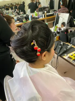 ロング ヘアアレンジ 鈴木 沙羅のマツエク・マツパデザイン