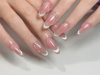 ネイル 🐳彩羽チップ 長さだし専門🐳のネイルデザイン