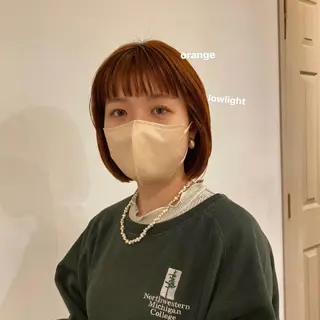 ショート カラー 暖色カラー/レイヤー 🌙 オノユリカのヘアスタイル