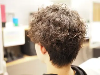 パーマ メンズ メンズ特化/パーマ/ フェードWATARUのヘアスタイル