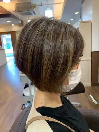 カラー 溝口 和弘のヘアスタイル