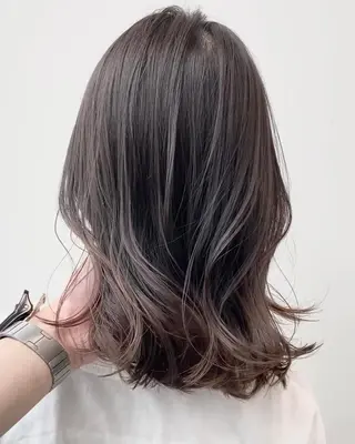 セミロング 【公式】amble luxe 中野のヘアスタイル