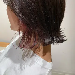 カラー 🍃marina🍃 韓国ヘア/Aujuaのヘアスタイル