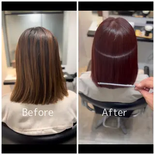 ミディアム shinka所属・髪質改善特化/ まさるのヘアスタイル