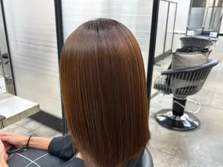 パーマ 縮毛矯正/ 豊島怜のヘアスタイル