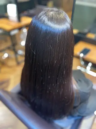 ロング カラー 髪質改善ヘアエステ AInoa RUANA 青山所属・✨️髪質改善 ミヤケのヘアスタイル