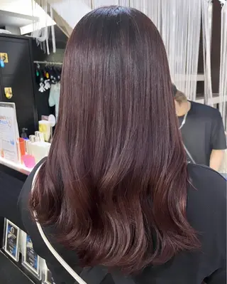 セミロング yuki🌼 Hip's decoのヘアスタイル