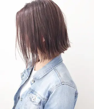 ミディアム カラー ヘアアレンジ Mariana/ 鶴原-ハイライトのヘアスタイル