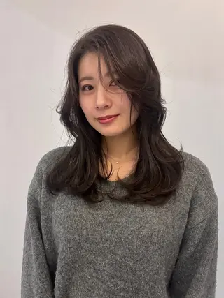 ロング 🐏Yuna＊透明感 カラー🤍✨のヘアスタイル