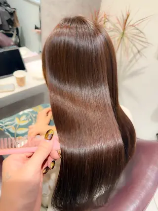 ロング 髪質改善専門店waTatori〜私のトリートメント〜所属・新宿🫧髪質改善🫧 艶カラー🫧個室のヘアスタイル