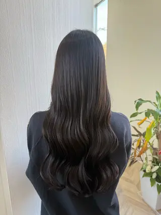 ロング disco hair AVEDA所属・中島 姫翠のヘアスタイル