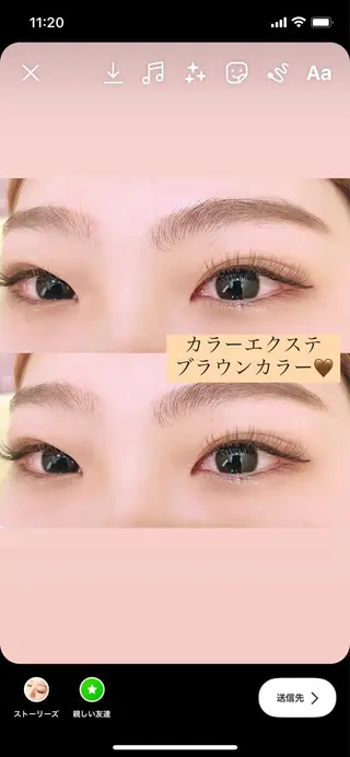 マツエク・マツパ ヘアーアシストビーム所属・eyelash bi-mの眉毛・アイブロウイメージ