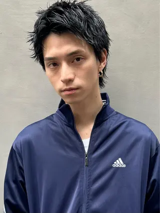 ショート メンズ 💁‍♂️メンズカッ トパーマ💈大田涼華のヘアスタイル