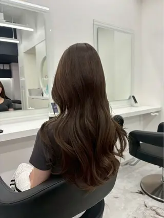 ロング カラー モデル募集💙韓国 スタイル💙亜子のヘアスタイル