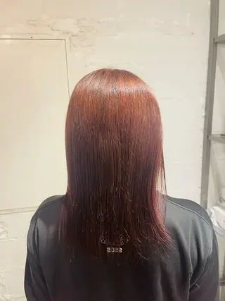 ミディアム LUNTY NAMBA  難波駅前店所属・🇨🇳ハイトーン ワンホン🇰🇷ななのヘアスタイル