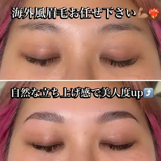アイブロウ 海外風眉毛特化🤎 Nanase.libのエステ・リラクイメージ