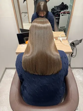 ロング SALOWIN 栄３丁目店所属・福田 修平💎 髪質改善/美髪矯正のヘアスタイル
