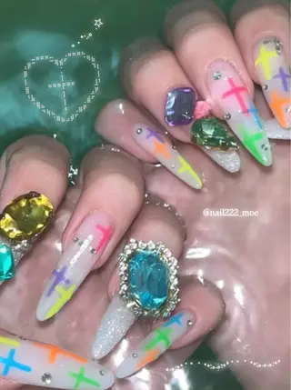 ネイル ⟡.*222⋰˚☆ MöEのネイルデザイン