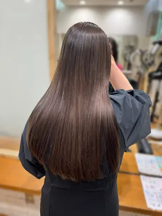 ロング カラー ☆ミディアム 深井朱莉☆のヘアスタイル