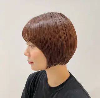 ショート カラー NOAHL上尾店 カットモデル募集中のヘアスタイル