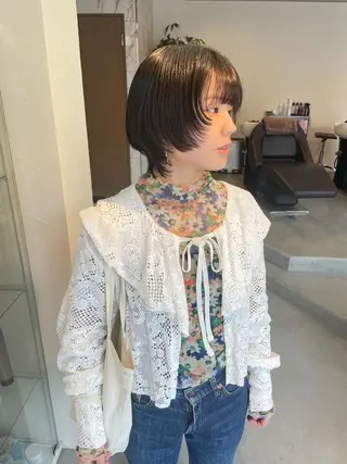 ミディアム Masena所属・💎韓国風レイヤー /ボブ💎Namiのヘアスタイル