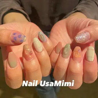 ネイル 本町ネイルNail UsaMimiのネイルデザイン