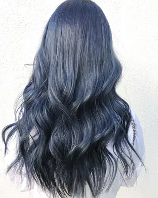 ロング カラー レイヤーカット BLend 渋谷のヘアスタイル