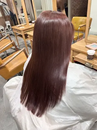 ロング カラー ピンクカラー/ mana🎀のヘアスタイル