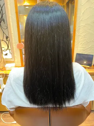 ロング カラー パーマ ヘアアレンジ メンズ キッズ ネイル マツエク・マツパ emu所属・🌈髪質改善・美髪矯 正・平野瀬乃🌈のヘアスタイル