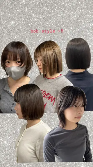 ミディアム anon Loemのヘアスタイル