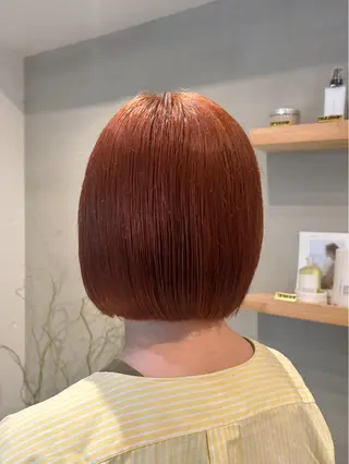 ショート カラー カトウ ユウカのヘアスタイル