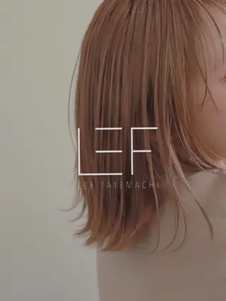 ロング LEF TATEMACHI所属・八村 一花のヘアスタイル