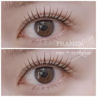 マツエク・マツパ FRAMES eye kanakoのマツエク・マツパデザイン