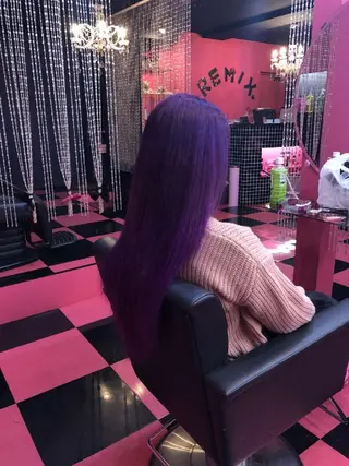 カラー ロング REMIX　by　  Love　hairのヘアスタイル