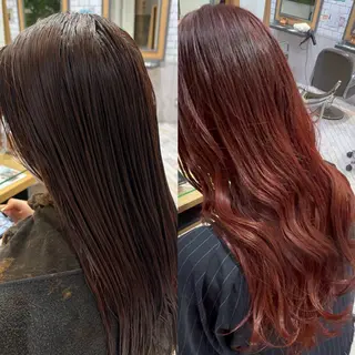 カラー 神奈川大学最寄り ⭐️yumi🌈のヘアスタイル