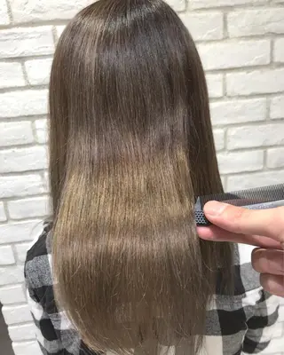 セミロング カラー Ash 戸田公園店のヘアスタイル