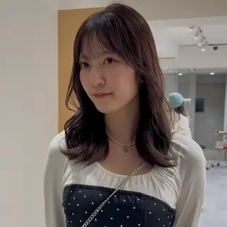 ミディアム カラー noa/ 渋谷のヘアスタイル