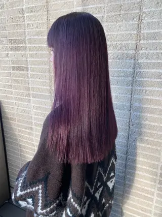 ロング カラー 谷川 あかりのヘアスタイル
