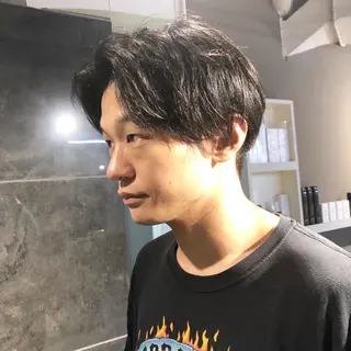 ヘアアレンジ メンズ ainico+所属・メンズ特化✂️栗原 侑也のヘアスタイル