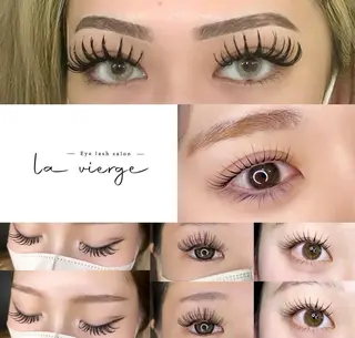 マツエク・マツパ la vierge所属・manaka yoshidaのマツエク・マツパデザイン