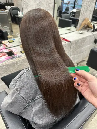 ロング カラー LANDS所属・🪐LANDS🪐 福垣 海也のヘアスタイル