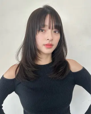 セミロング rise /メンズカットのヘアスタイル