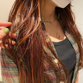 ロング ボブ/透明感カラー 🧸YUI❤️のヘアスタイル