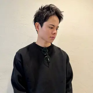 ショート メンズ 【池袋/スパイキー ショート】ⓝⓘⓜⓤのヘアスタイル