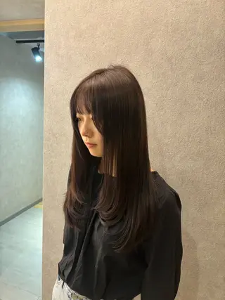 ロング カラー little 小濱彰太のヘアスタイル