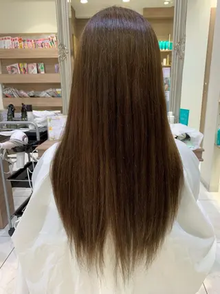 ロング カラー Dears 香芝店所属・関 優希のヘアスタイル