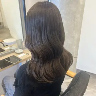 ロング カラー otoha✳︎ くすみカラーのヘアスタイル