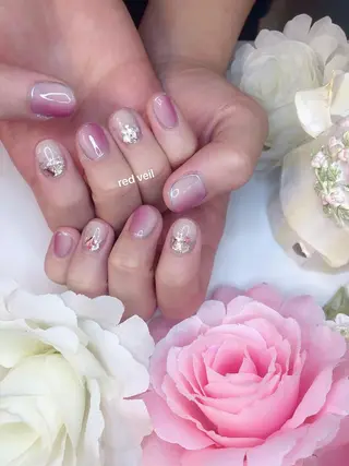 ショート ネイル 長さ出し専門 nynaのネイルデザイン