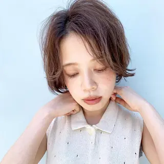 ショート パーマ 似合わせショート kengoのヘアスタイル